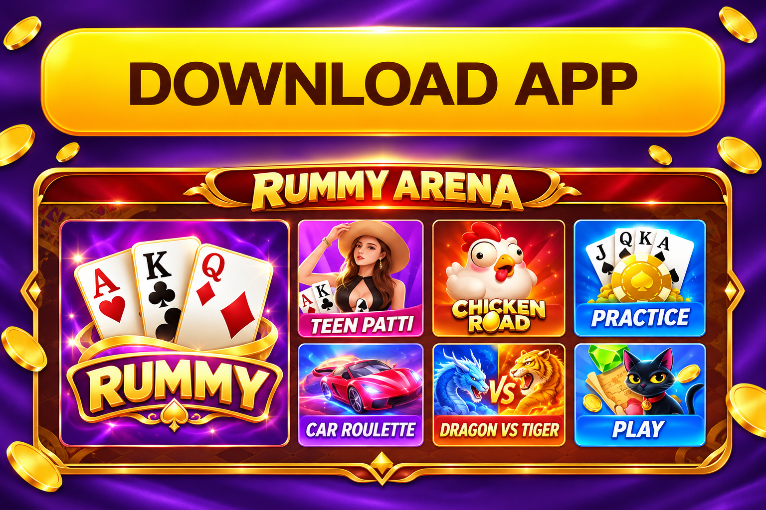 Download app — Rummy Arena game gallery